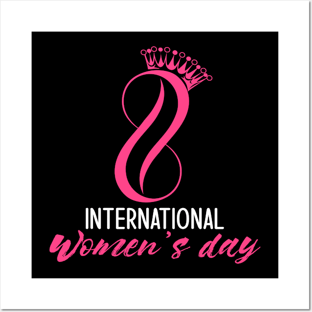 8 March International Woman Day Wall Art by Print Up